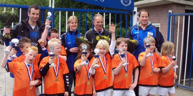 Blauw wit F3 Kampioen blauwwit 