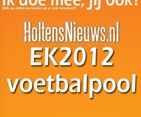 HoltensNieuws.nl EK 2012 voetbalpool 