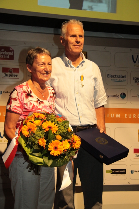 Koninklijke onderscheiding voor Henk Beldman triathlon gemeente 