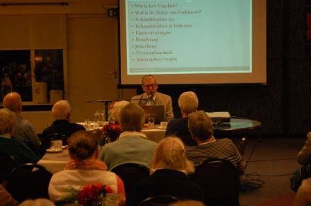 Thema avond over Parkinson voor mantelzorgers 