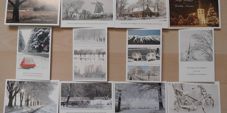 HoltensNieuws.nl H.M.V. verkoopt Holtense kerstkaarten H.M.V. verkoopt Holtense kerstkaarten hmv dijkerhoek
