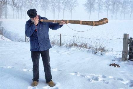 Midwinterhoornwandeling canadese begraafplaats 