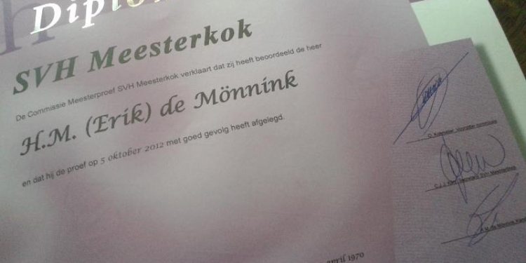 Chefkok Swarte Ruijter Meesterkok 