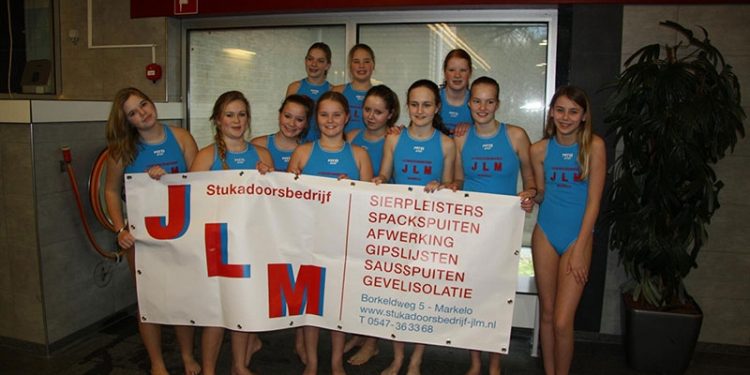 Sponsor voor waterpolomeiden ZPC Twenhaarsveld 
