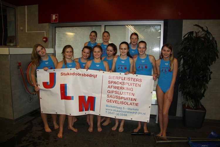 Sponsor voor waterpolomeiden ZPC Twenhaarsveld 