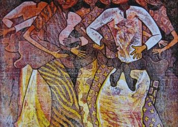 Fred Mutebi exposeert in Kulturhus Holten. kulturhus 