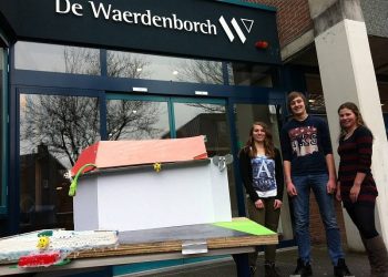 Leerlingen Waerdenborch winnen wedstrijd Waterschap Rijn & IJssel waerdenborch de waerdenborch 