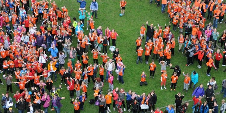Mintonette bij Koningsspelen mintonette 
