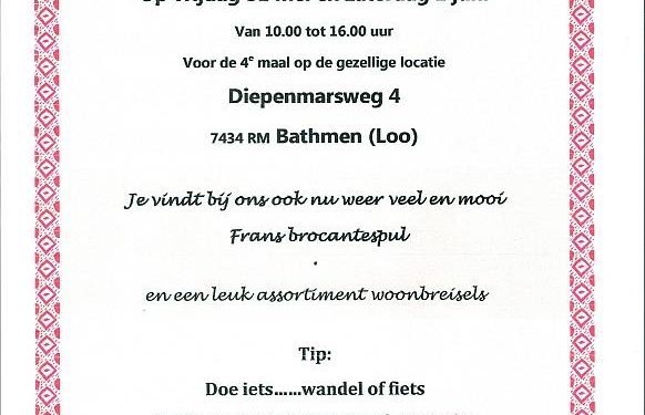 Brocanterieje in Loo-Bathmen. 