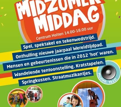 HoltensNieuws.nl Feest rond jaarpaal Wereldtijdpad Feest rond jaarpaal Wereldtijdpad smidsbelt kulturhus