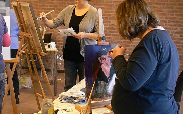 Workshop schilderen/ Vrij werken kulturhus 