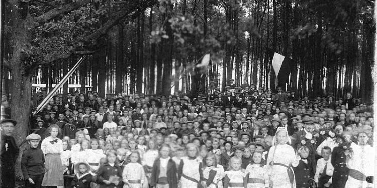 Geschiedenis op de Holterberg natuurdiorama 