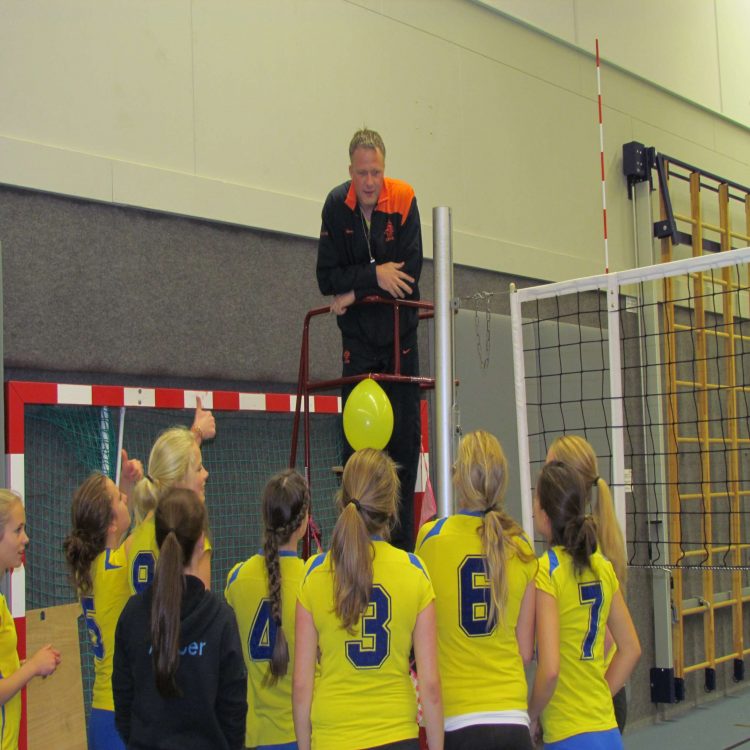 Week van de Scheidsrechter bij Mintonette volleybal mintonette 