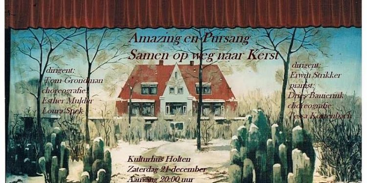 Kerstconcert Amazing en Pursang in het Kulturhus kulturhus gemeente amazing 