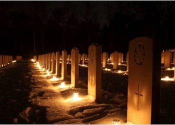 Herdenking tijdens kerstmiddag - update canadese begraafplaats 