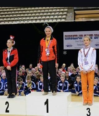 Jessica Blankena derde bij Twirl Runner up kampioenschappen 