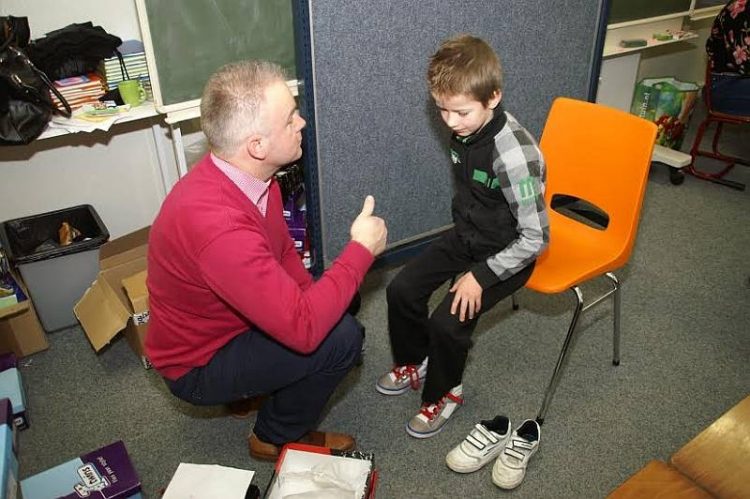 Steunenberg Schoenen verrast Tsjernobylkinderen 