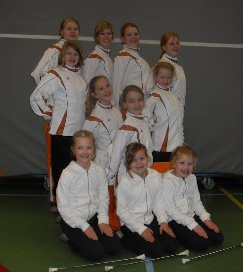 Kijkles bij Twirlvereniging Ambition 