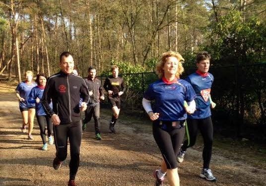 Jubileumfeestje voor WoZa-lopers sallandse heuvelrug natuurdiorama atletiekvereniging 