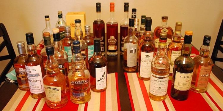 Whiskey Night in Kulturhus kulturhus bibliotheek 