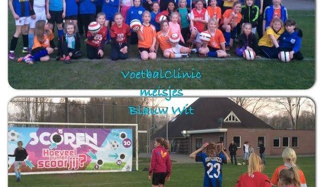 De Vriendinnendag/ VoetbalClinic was weer top! voetbal blauwwit 