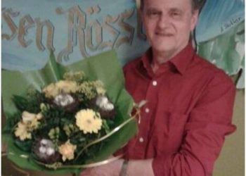 Jan Bult 25 jaar penningmeester bij O.C.H. Jubileum 