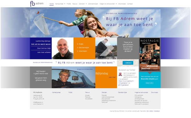 Nieuwe website FB Adrem 