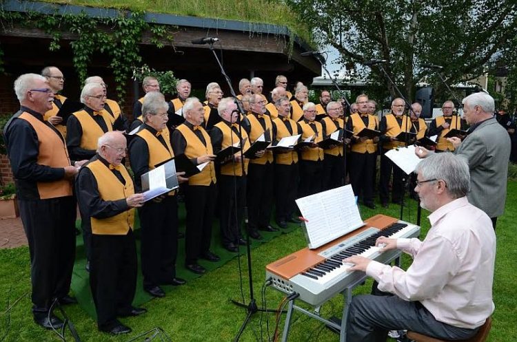 Openlucht-flitsconcert smidsbelt 