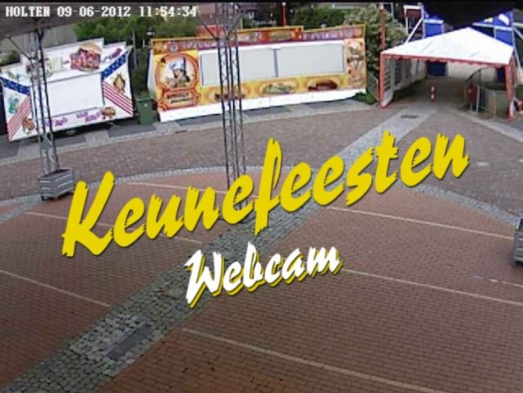 Adverteerders gezocht voor de Keunefeesten Webcam Keunefeesten 