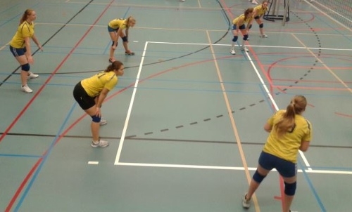 Volleybalmeiden Mintonette A2 maakt het niet af mintonette 