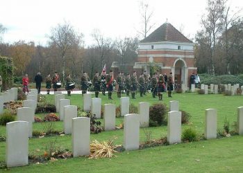 Herdenking tijdens kerstmiddag - update canadese begraafplaats 