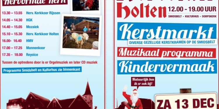 HoltensNieuws.nl Holtense Kerstfair Holtense Kerstfair smidsbelt kulturhus blauwwit