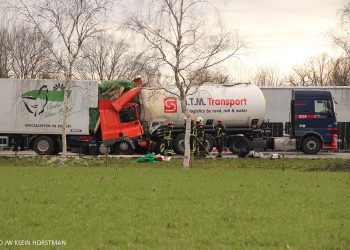 Ernstig ongeval A1 politie brandweer aanrijding 