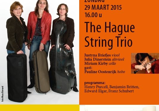 Befaamde hoboïste Pauline Oostenrijk als soliste bij The Hague String Trio in Dijkerhoek dijkerhoek 