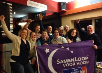 Jeugdlid AV Holten Ike Donkers als eerste over de finish tijdens FBK games atletiekvereniging 
