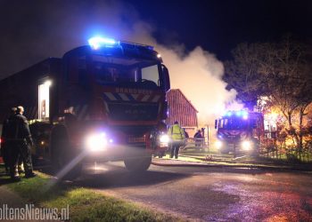 Brandweer holten helpt bij grote woningbrand in markelo brandweer 