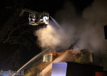 Brandweer holten helpt bij grote woningbrand in markelo brandweer 