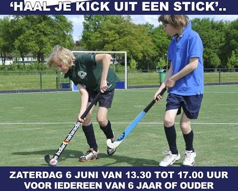 Haal je kick uit een stick! 