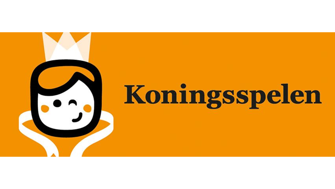 Mooi weer, vele spelletjes en volleyballen op Koningsdag mintonette 