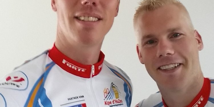 Erik Peters en Ard Lammertink zijn klaar voor Alpe d'HuZes 
