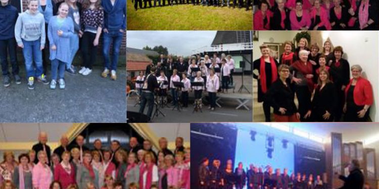 Korendag in Holten op 13 juni "Heel Holten zingt" tastoe smidsbelt de hoolter deerns amazing 