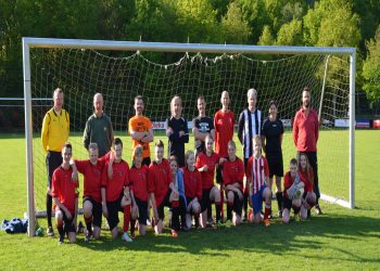 Blauwwit meisjes B1 kampioen! voetbal blauwwit 