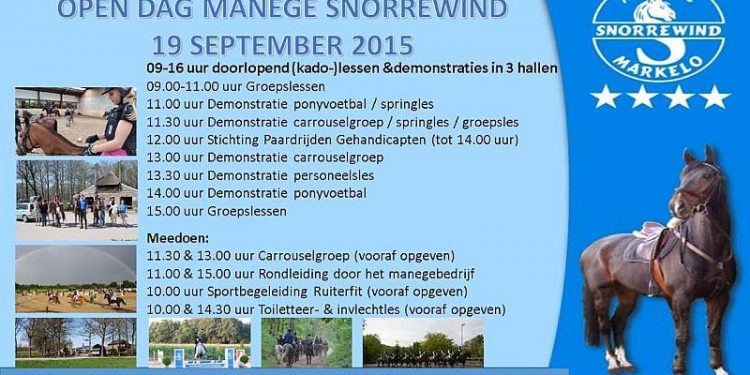 Open Dag Manege Snorrewind snorrewind 