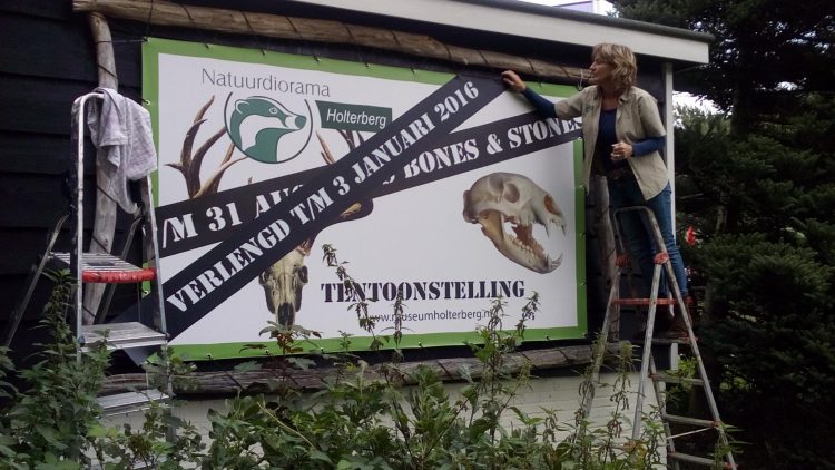 ‘Bones&Stones’ Wegens succes verlengd natuurdiorama 
