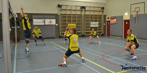 Weer twee punten, maar net geen winst voor H1 Mintonette mintonette 