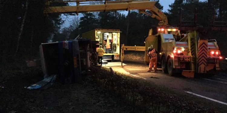 HoltensNieuws.nl Verkeersongeval op de N332 Verkeersongeval op de N332