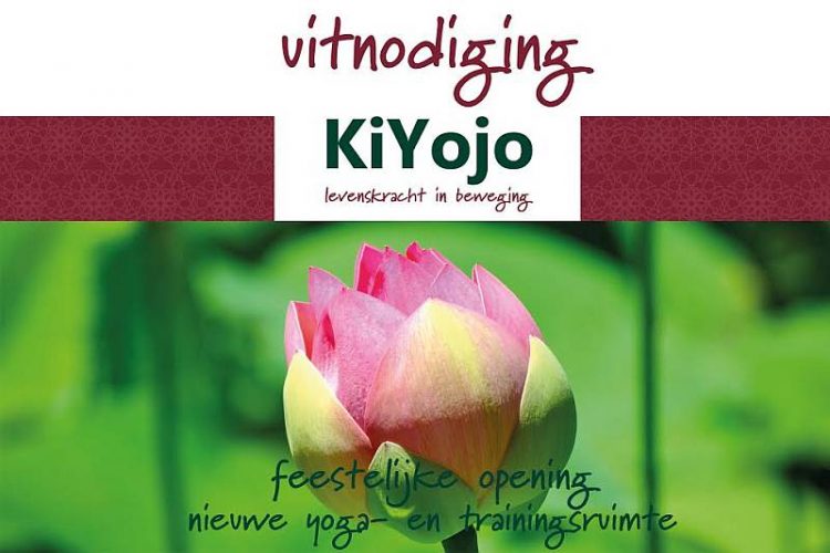 Nieuwe yoga- en trainingsruimte 