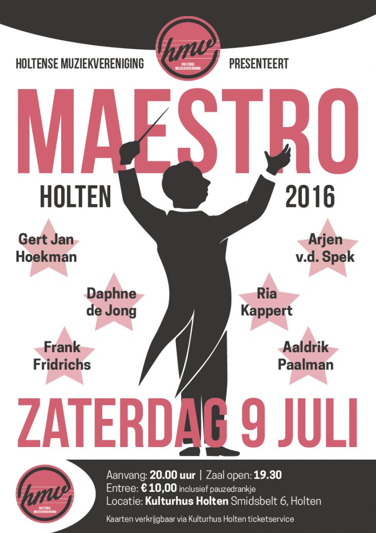 HMV presenteert: Maestro kulturhus hmv bonte paard 