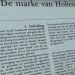 Holten voor omstreeks 100 jaar 1940 