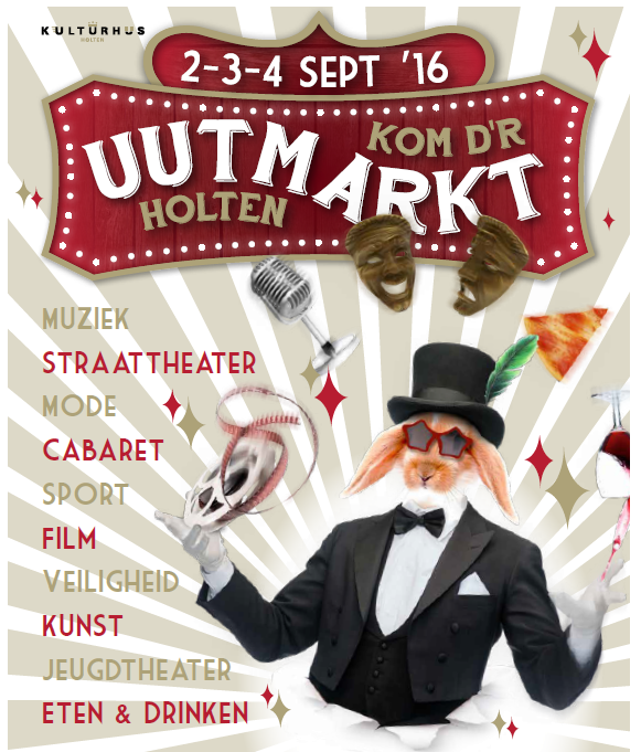 Kom d’r Uutmarkt nu drie dagen uutmarkt smidsbelt kulturhus 